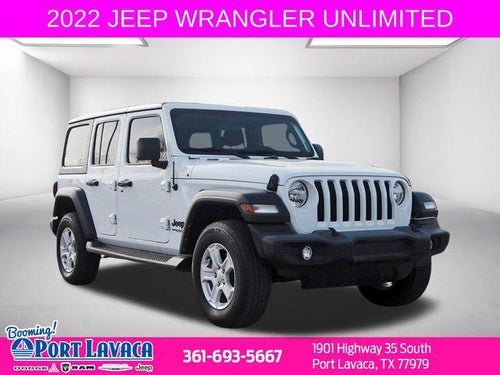 2022 Jeep Wrangler Unlimited Sport S 4x4