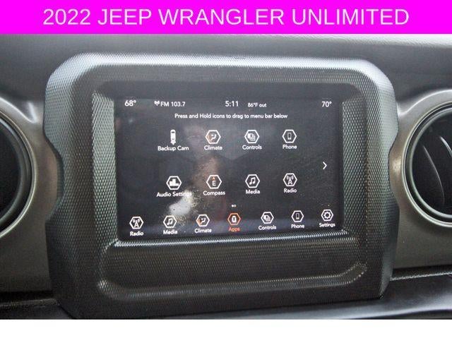 2022 Jeep Wrangler Unlimited Sport S 4x4