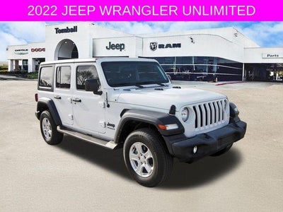 2022 Jeep Wrangler Unlimited Sport S 4x4