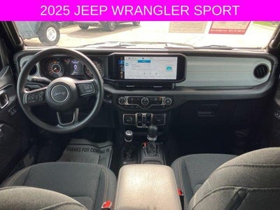 2025 Jeep Wrangler Sport 4 Door 4x4