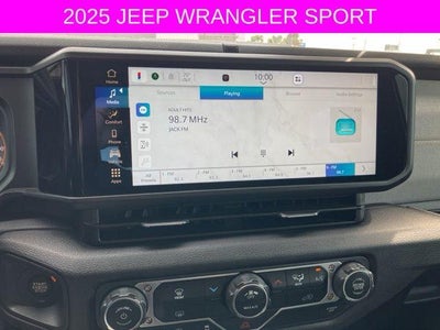 2025 Jeep Wrangler Sport 4 Door 4x4