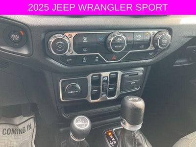 2025 Jeep Wrangler Sport 4 Door 4x4