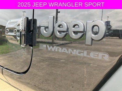 2025 Jeep Wrangler Sport 4 Door 4x4