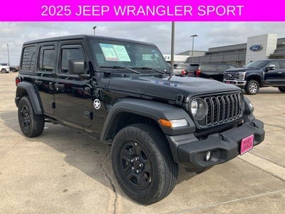 2025 Jeep Wrangler Sport 4 Door 4x4