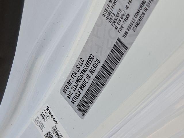 2022 RAM 1500 Classic Tradesman 4x2 Reg Cab 8' Box