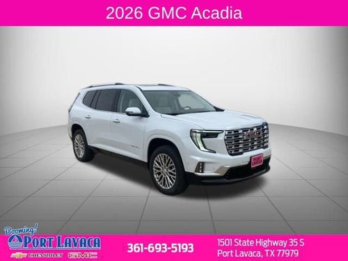 2026 GMC Acadia Denali