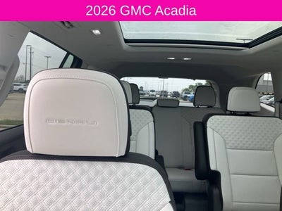 2026 GMC Acadia Denali