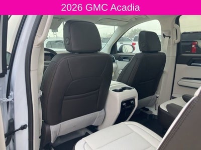 2026 GMC Acadia Denali