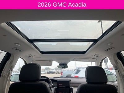2026 GMC Acadia Denali