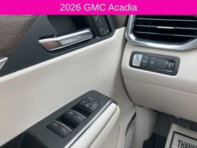 2026 GMC Acadia Denali