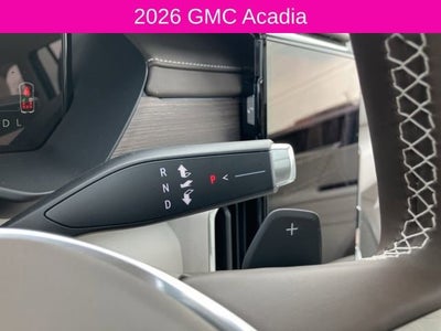 2026 GMC Acadia Denali