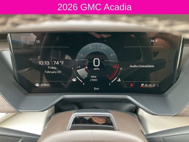 2026 GMC Acadia Denali
