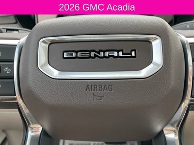 2026 GMC Acadia Denali