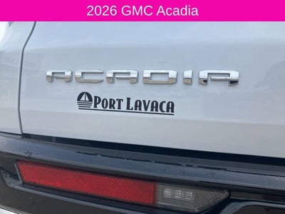 2026 GMC Acadia Denali