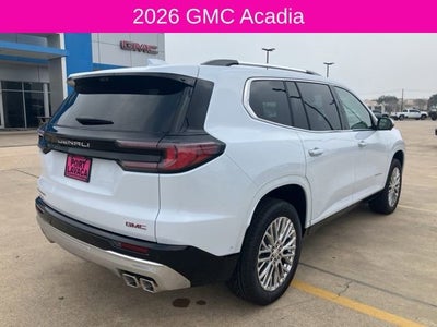 2026 GMC Acadia Denali