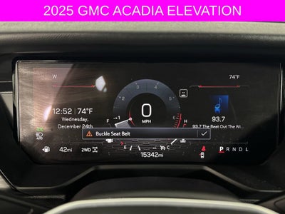 2025 GMC Acadia Elevation