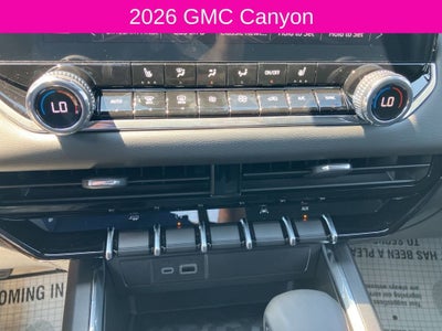 2026 GMC Canyon Elevation