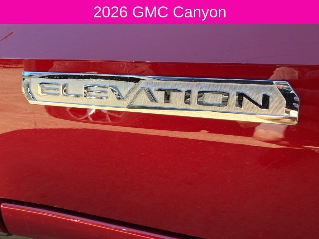 2026 GMC Canyon Elevation