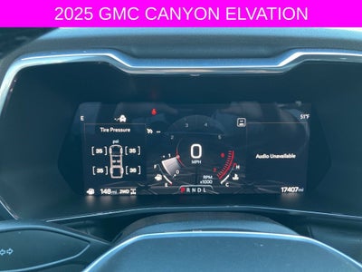 2025 GMC Canyon Elevation