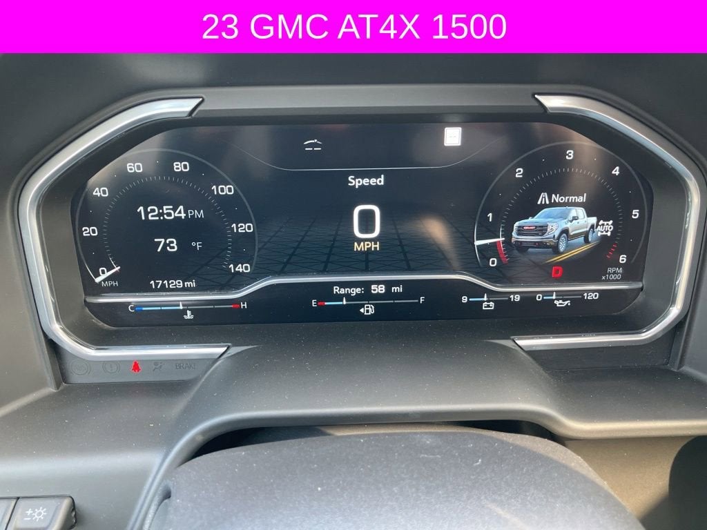 2023 GMC Sierra 1500 AT4X
