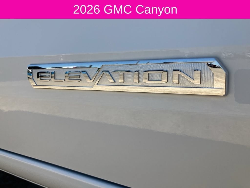 2026 GMC Canyon Elevation