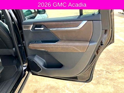 2026 GMC Acadia Denali Ultimate