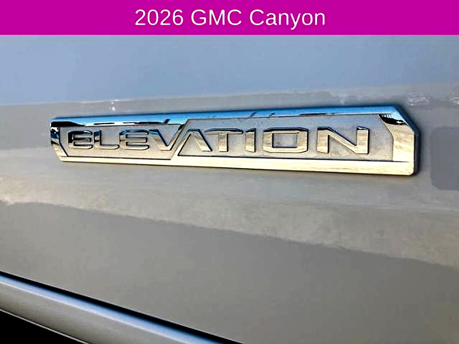 2026 GMC Canyon Elevation - Photo 10