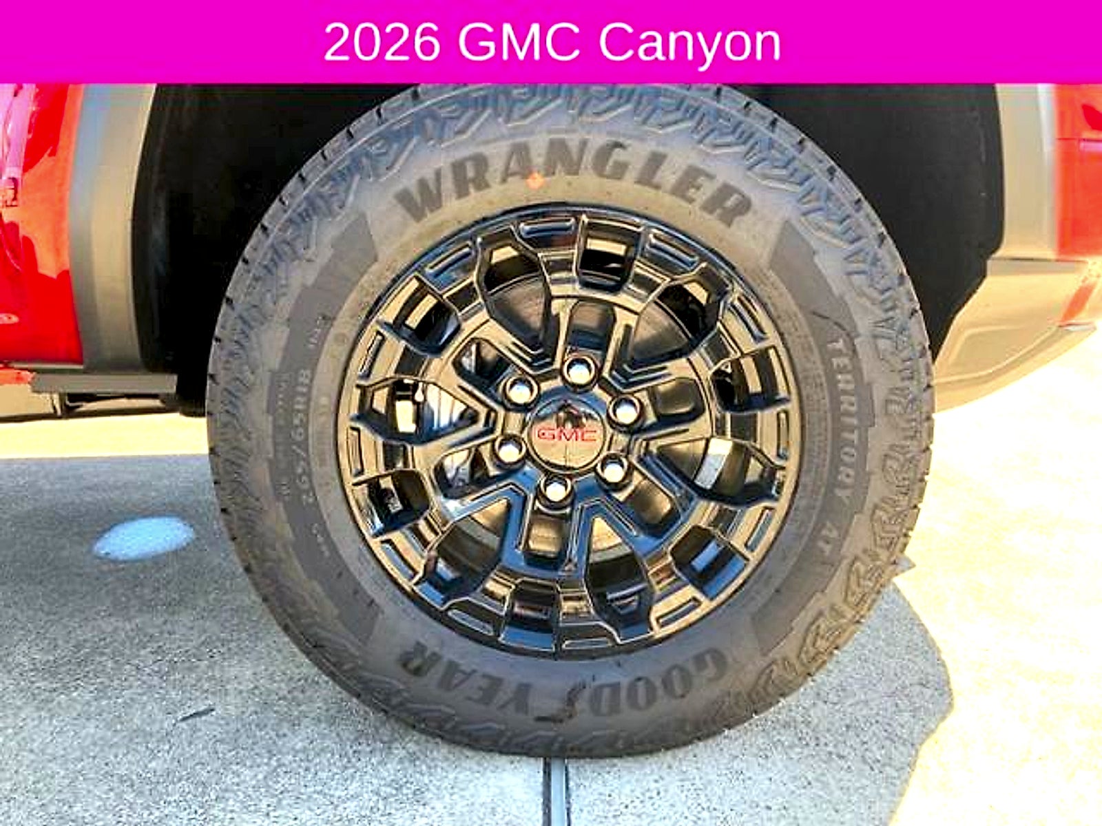 2026 GMC Canyon Elevation