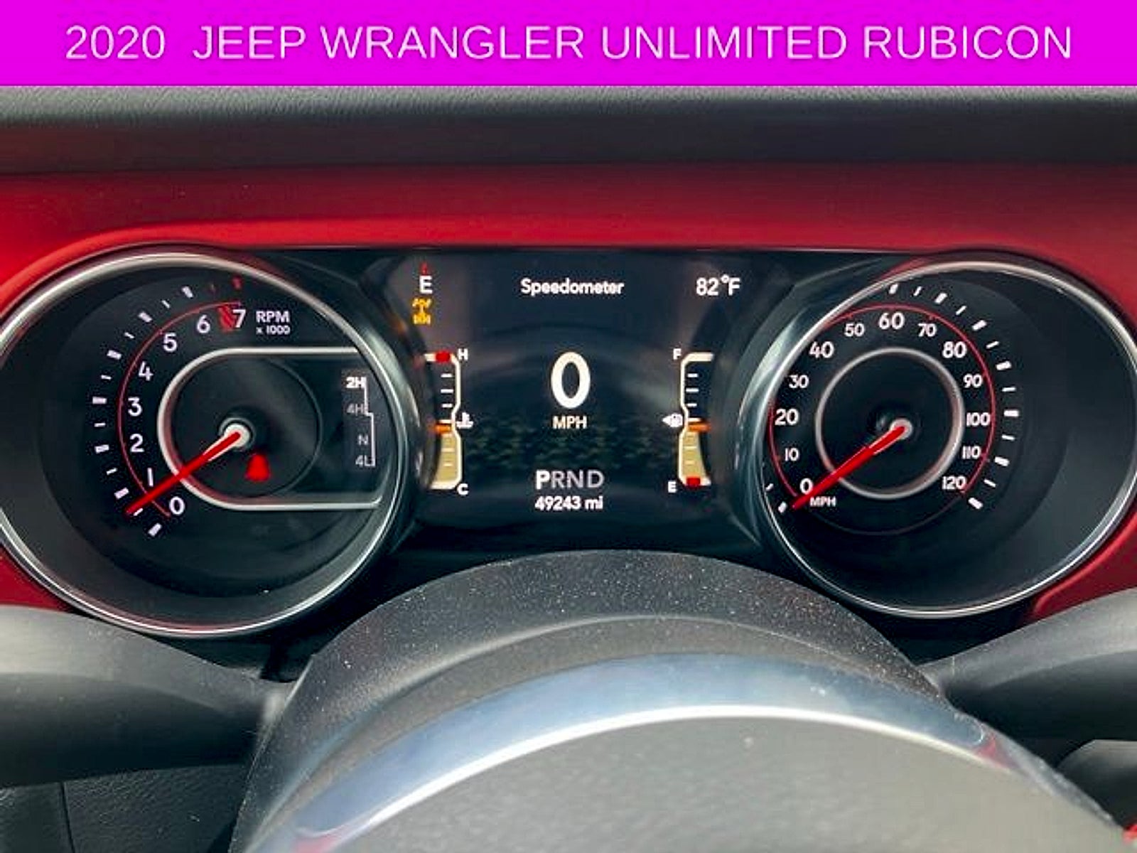 2020 Jeep Wrangler Unlimited Rubicon 4x4