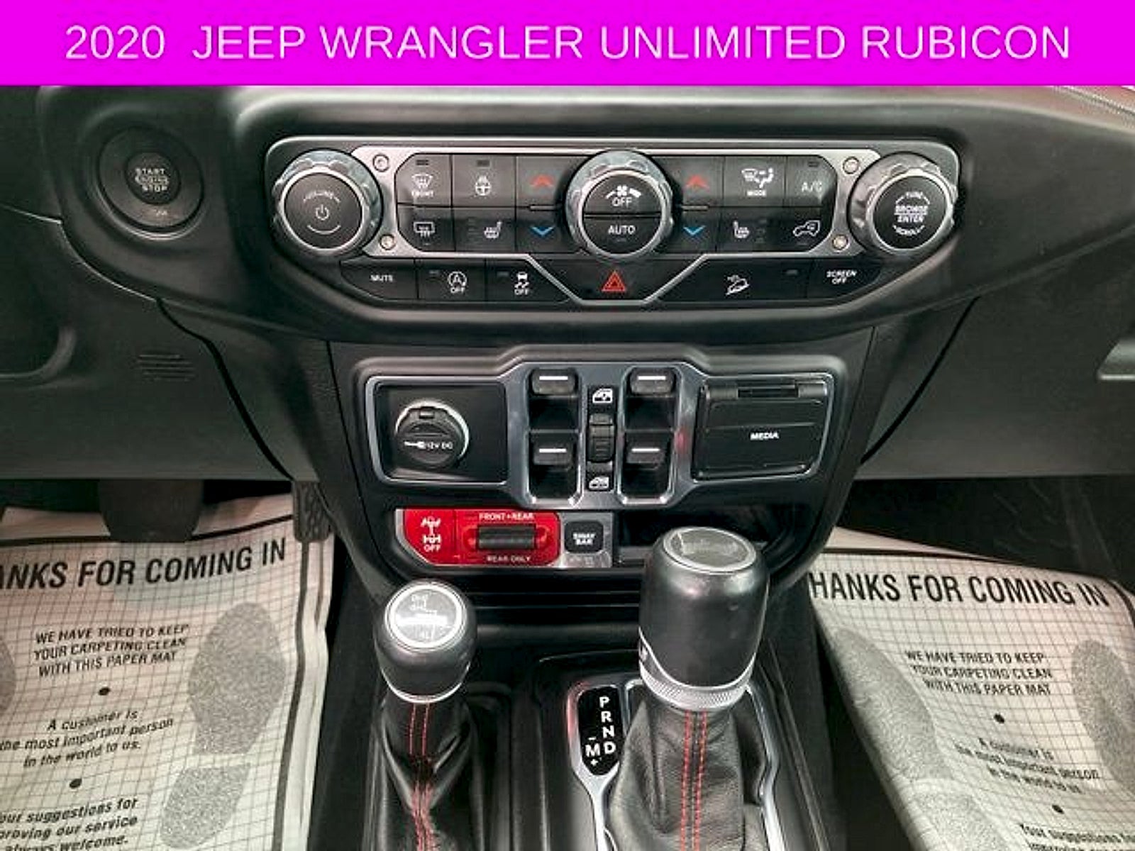 2020 Jeep Wrangler Unlimited Rubicon 4x4