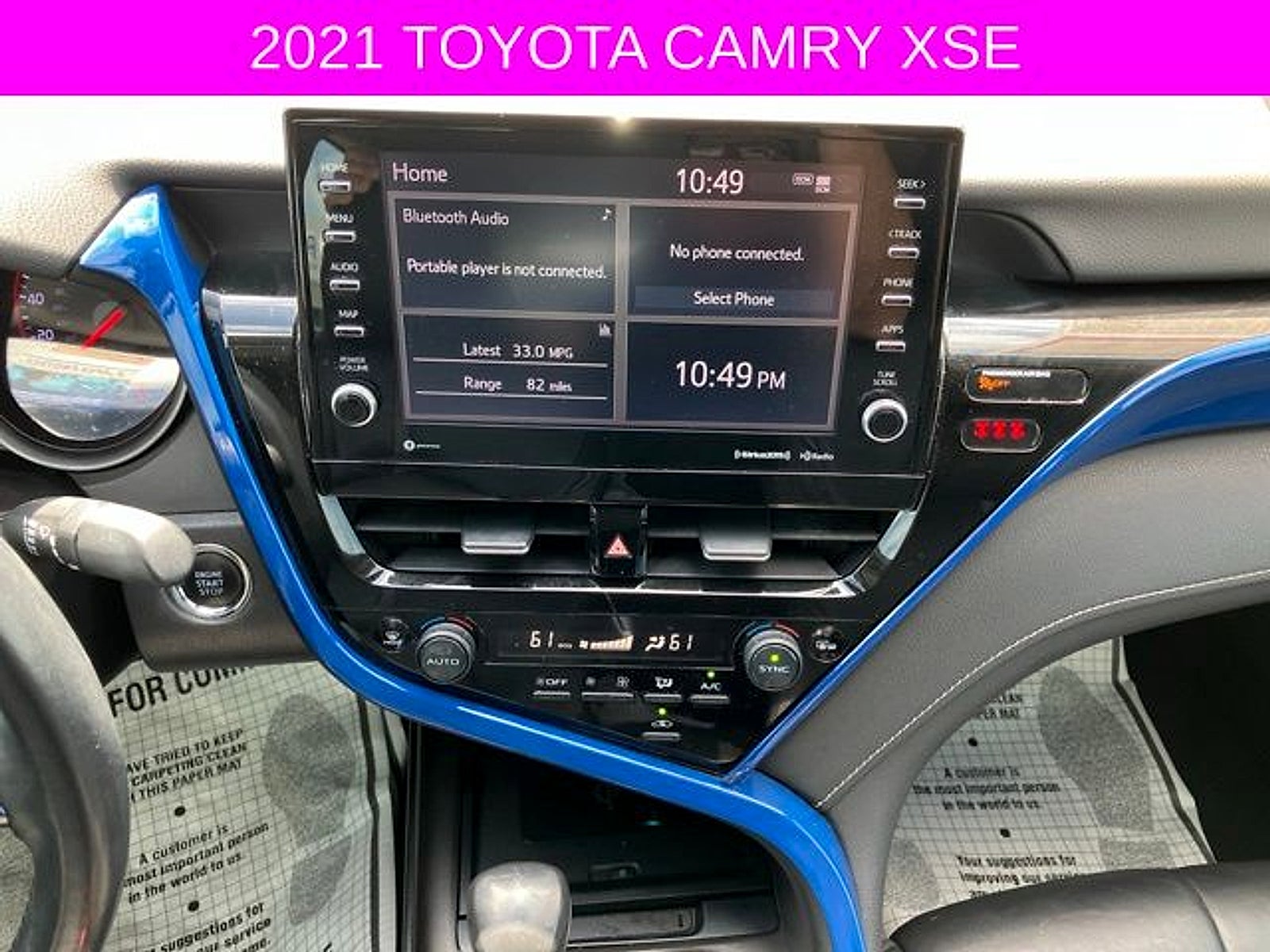 2021 Toyota Camry XSE